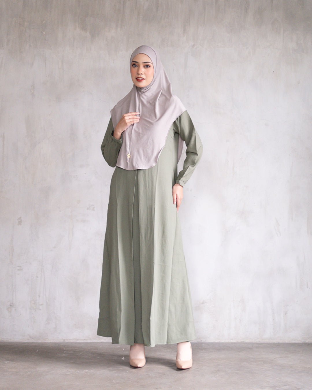 Alea Dress All Color by Tubita Baju Umroh Wanita Murah - TUBITA