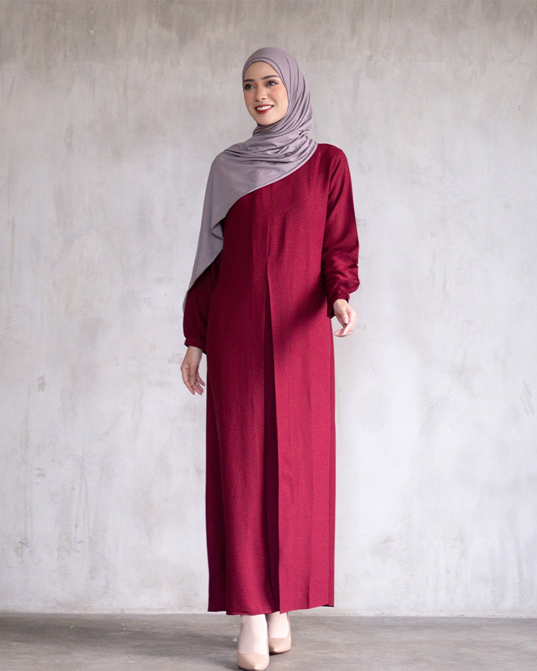 Alea Dress All Color by Tubita Baju Umroh Wanita Murah - TUBITA