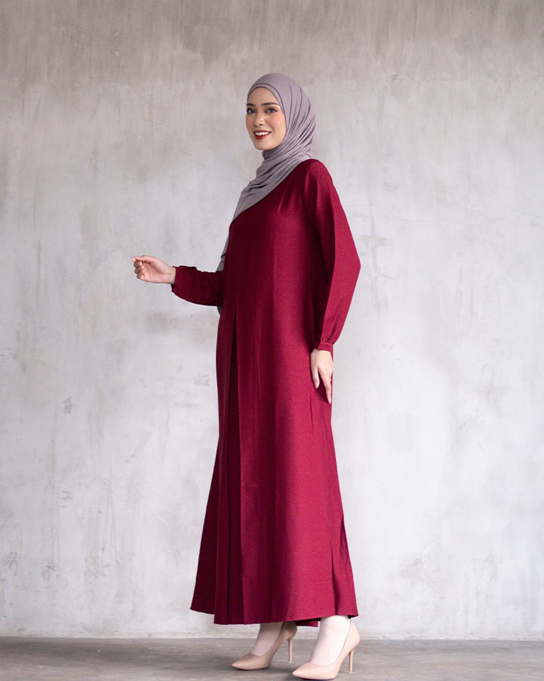 Alea Dress All Color by Tubita Baju Umroh Wanita Murah - TUBITA