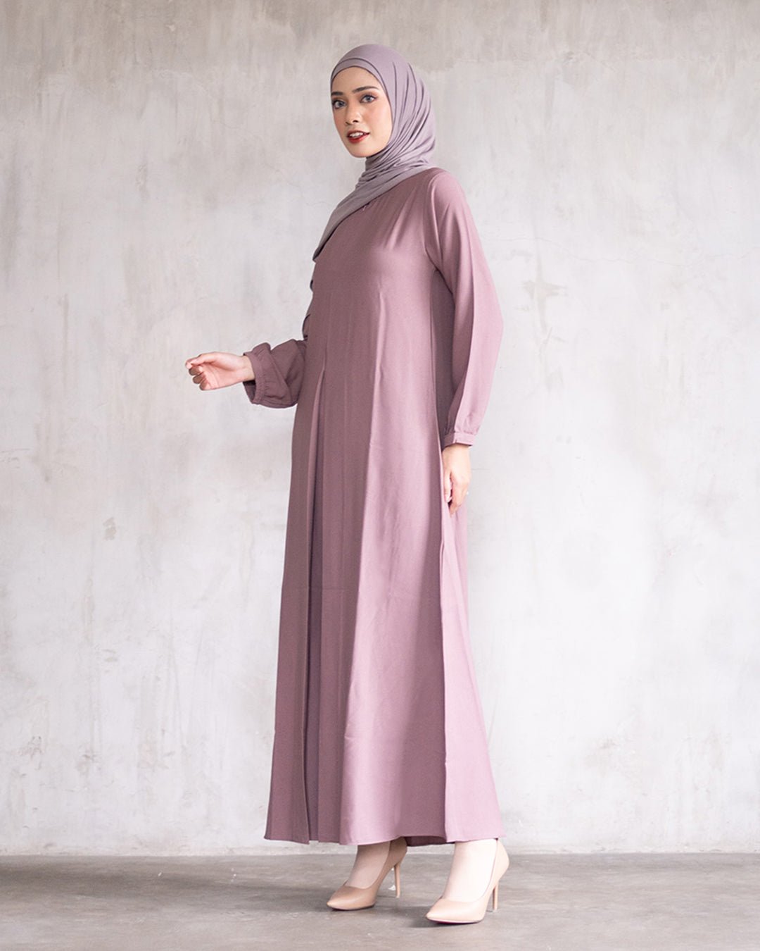 Alea Dress All Color by Tubita Baju Umroh Wanita Murah - TUBITA