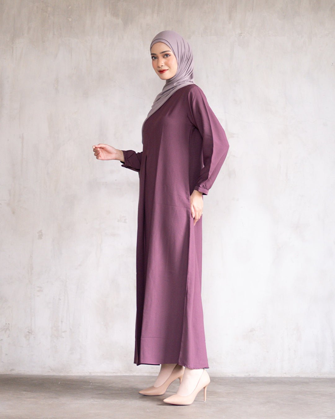 Alea Dress All Color by Tubita Baju Umroh Wanita Murah - TUBITA