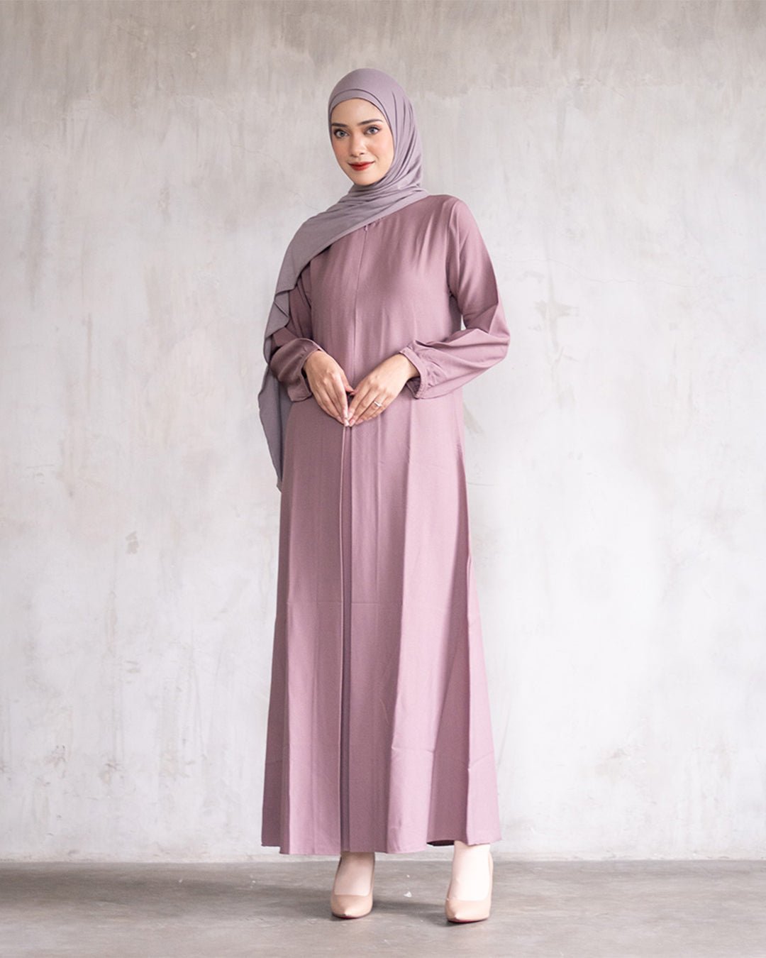 Alea Dress All Color by Tubita Baju Umroh Wanita Murah - TUBITA