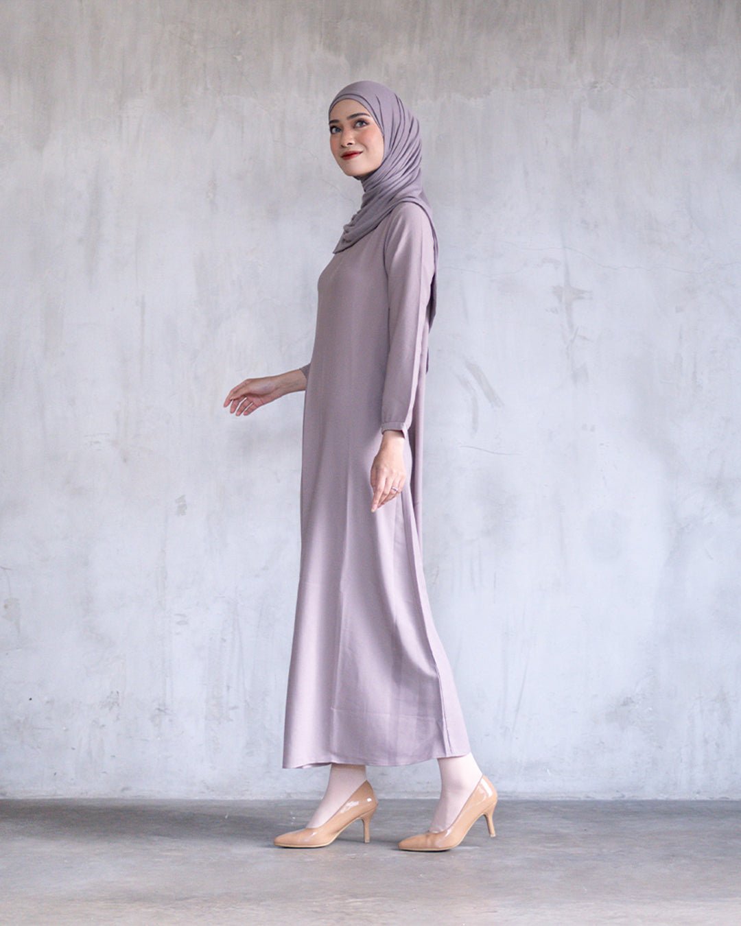 Alea Dress All Color by Tubita Baju Umroh Wanita Murah - TUBITA