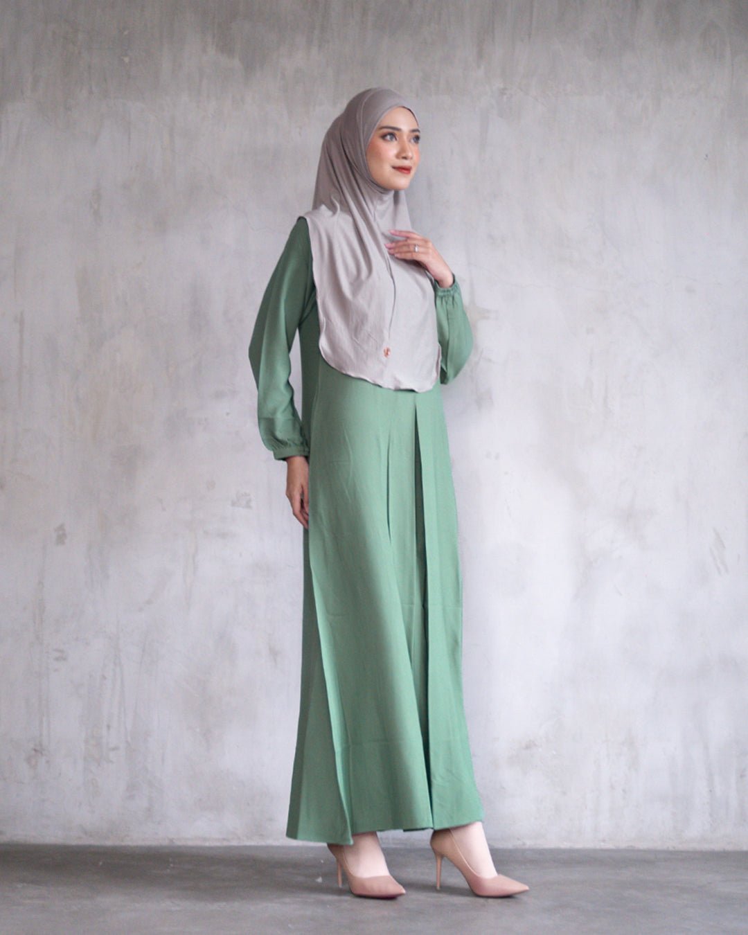 Alea Dress All Color by Tubita Baju Umroh Wanita Murah - TUBITA