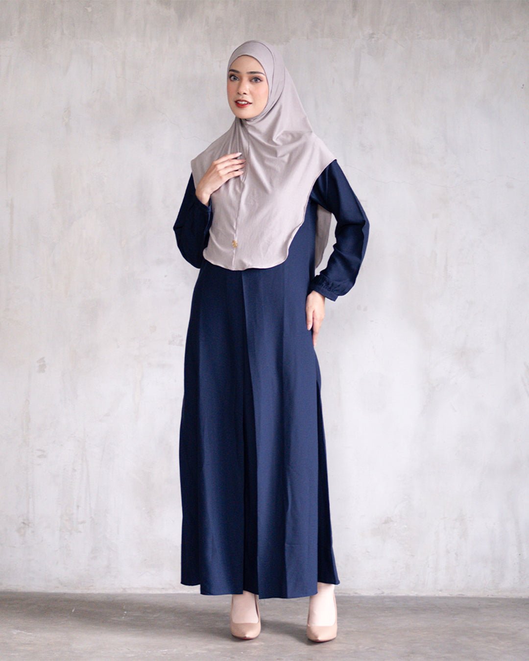 Alea Dress All Color by Tubita Baju Umroh Wanita Murah - TUBITA