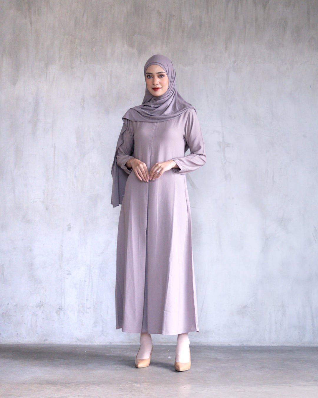 Alea Dress All Color by Tubita Baju Umroh Wanita Murah - TUBITA