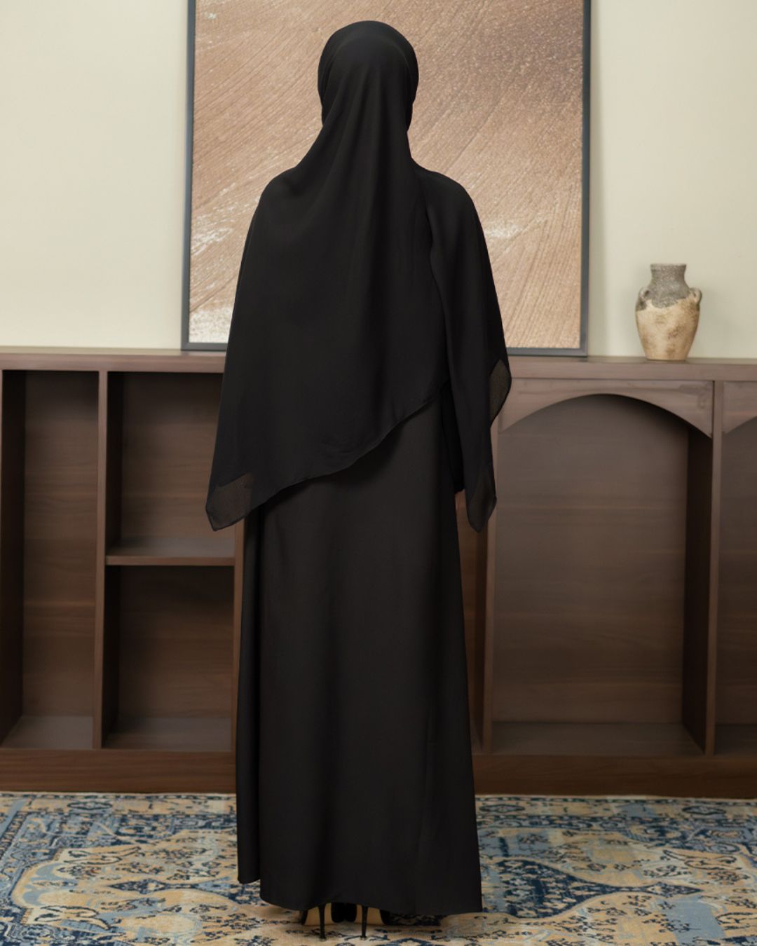 Alea Dress Black by Tubita - Baju Umroh Wanita - TUBITA