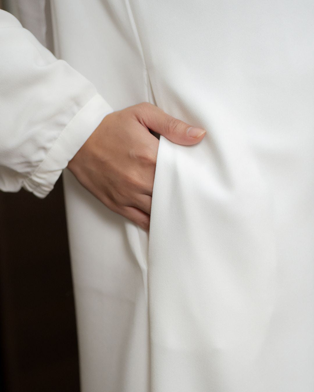 Alea Dress Broken White by Tubita - Baju Umroh Wanita - TUBITA