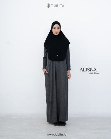 Aliska Dress All Colors By TUBITA - Baju Umroh Wanita - TUBITA