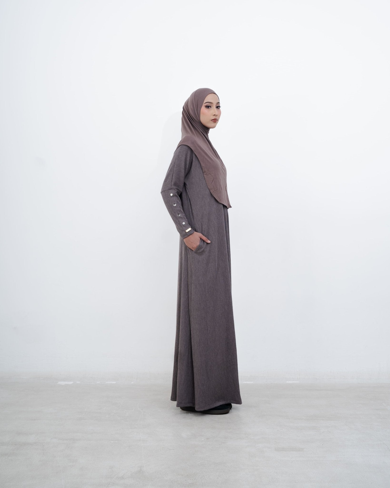 Aliska Dress Brown by TUBITA - TUBITA