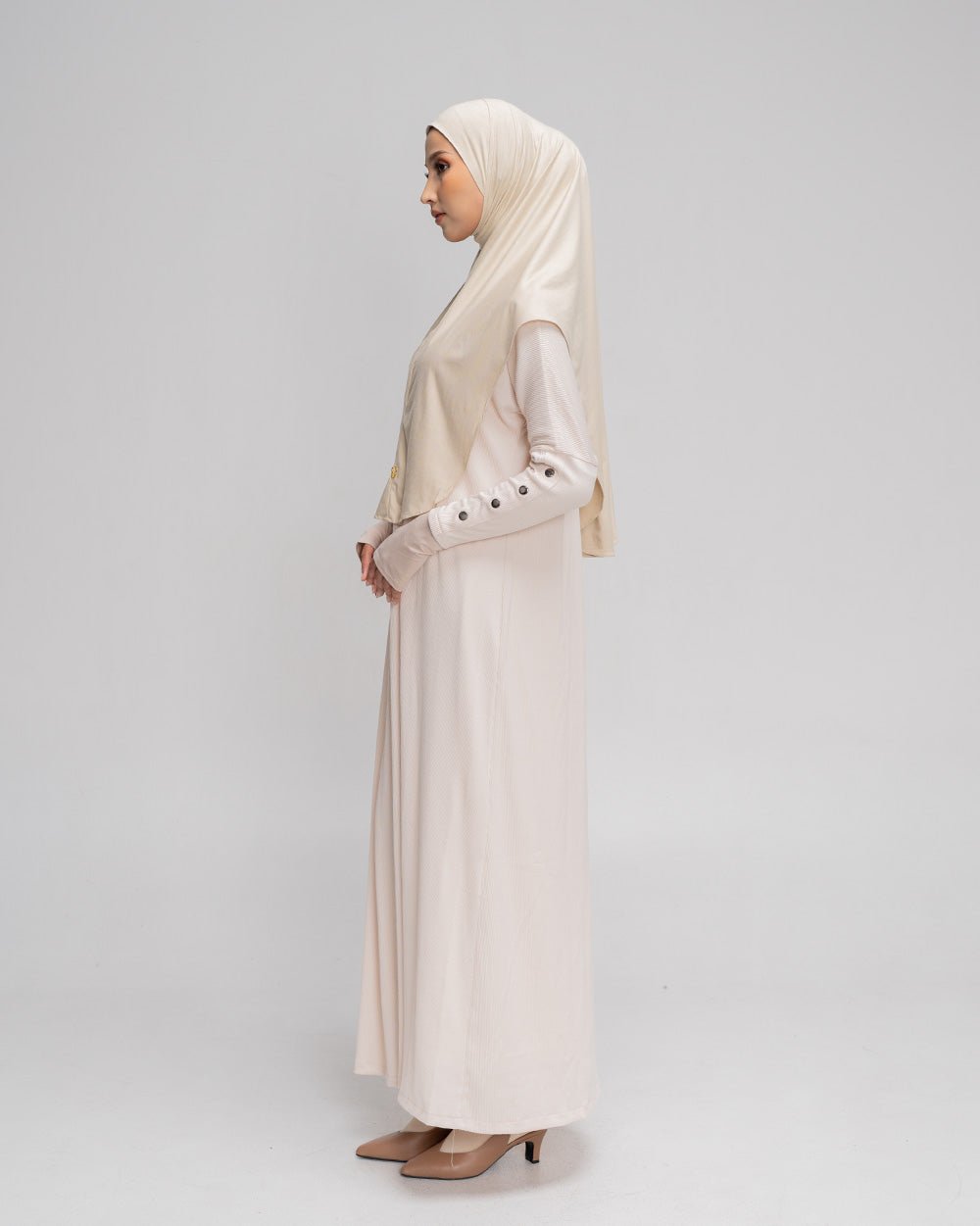 Aliska Dress Creamy by TUBITA - TUBITA