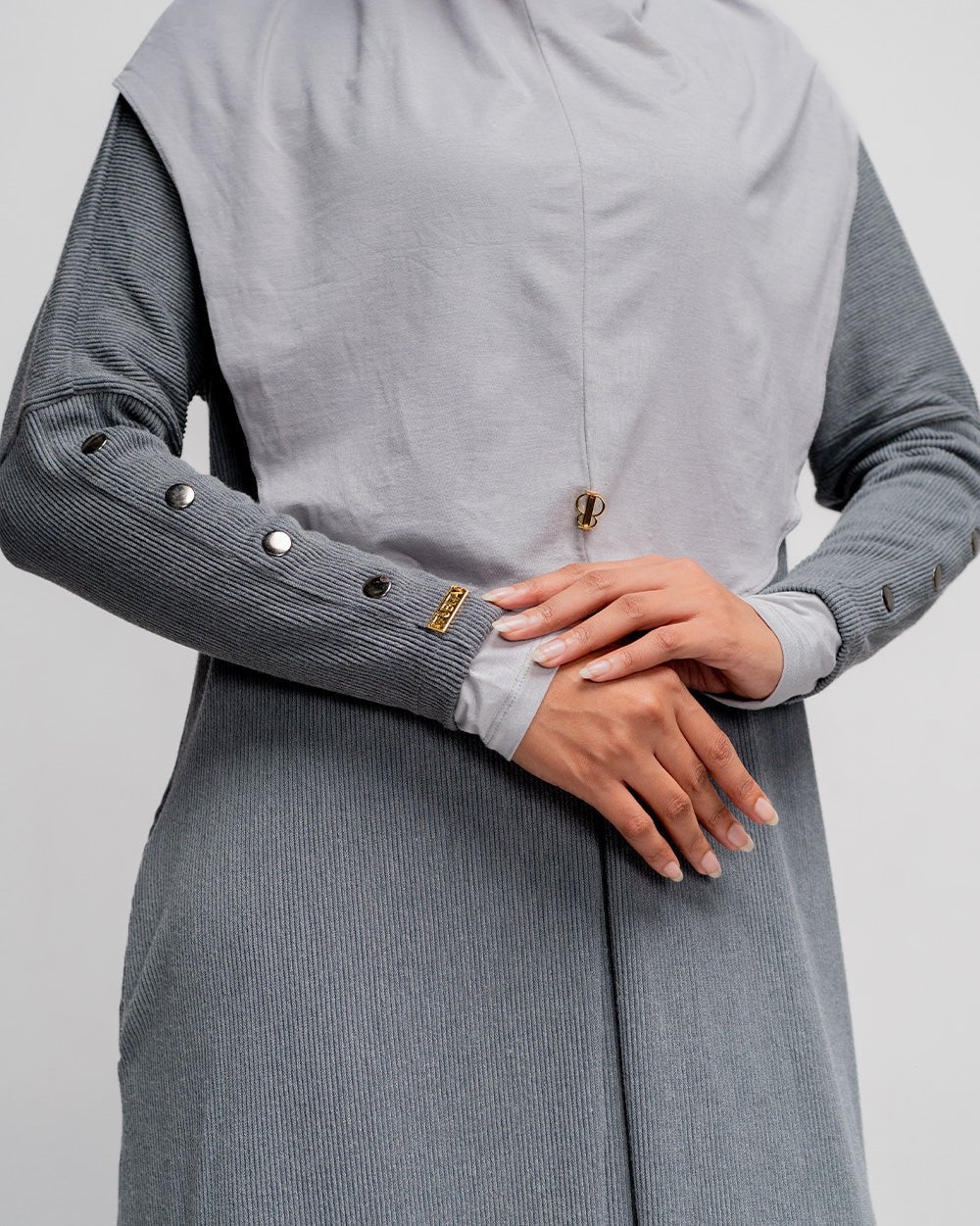 Aliska Dress Grey By TUBITA - TUBITA