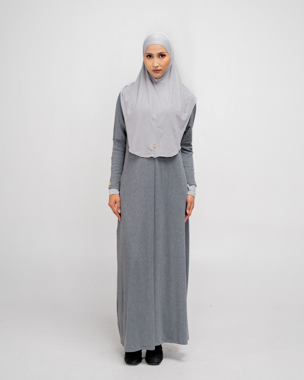 Aliska Dress Grey By TUBITA - TUBITA