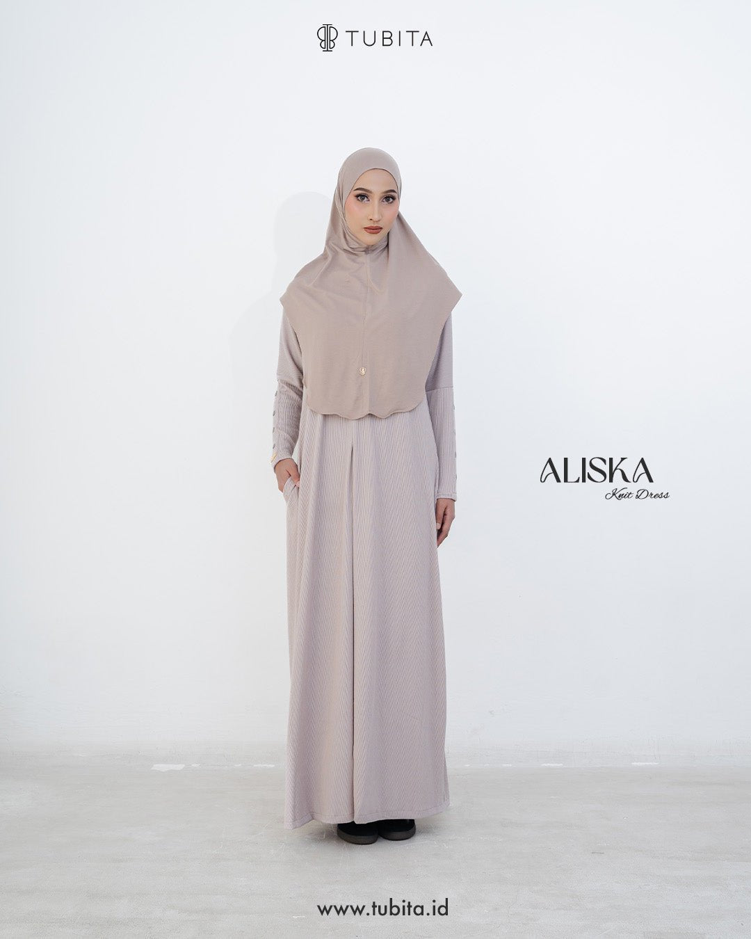 Aliska Dress Sand By TUBITA - TUBITA