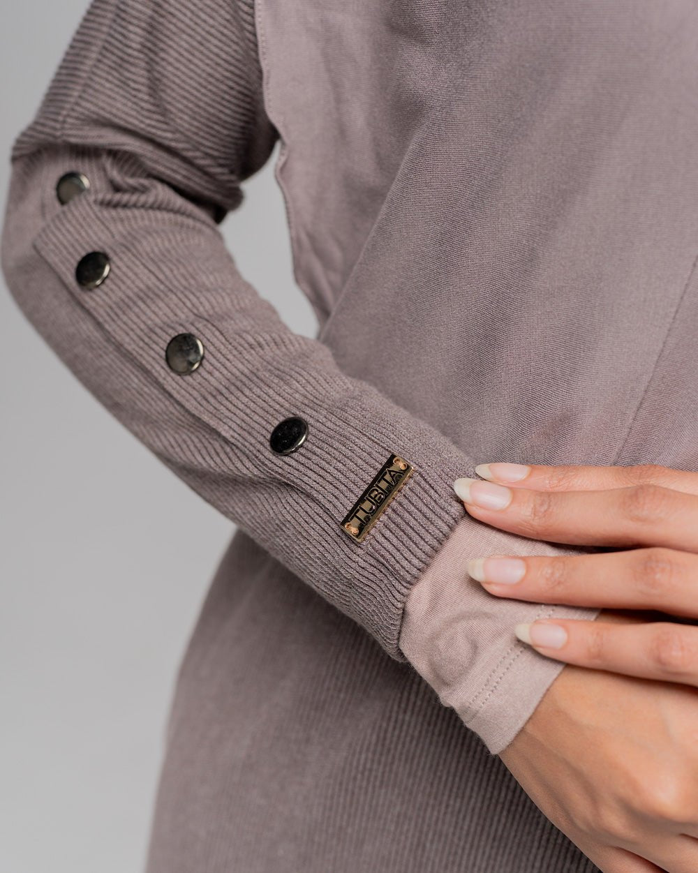 Aliska Dress Taupe By TUBITA - TUBITA