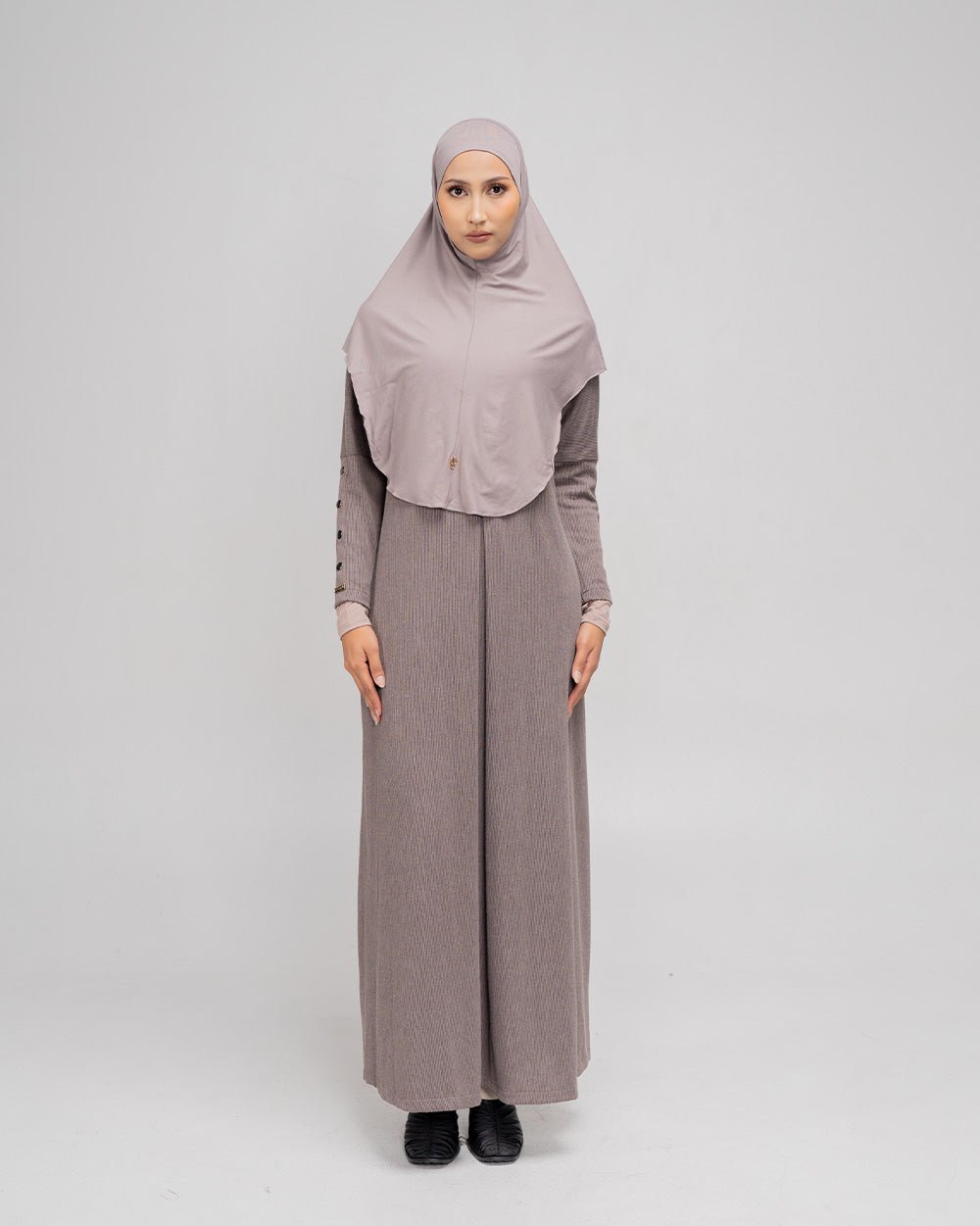 Aliska Dress Taupe By TUBITA - TUBITA