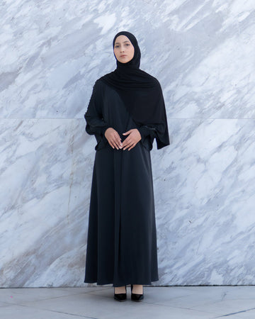 Aluna Abaya Black by TUBITA