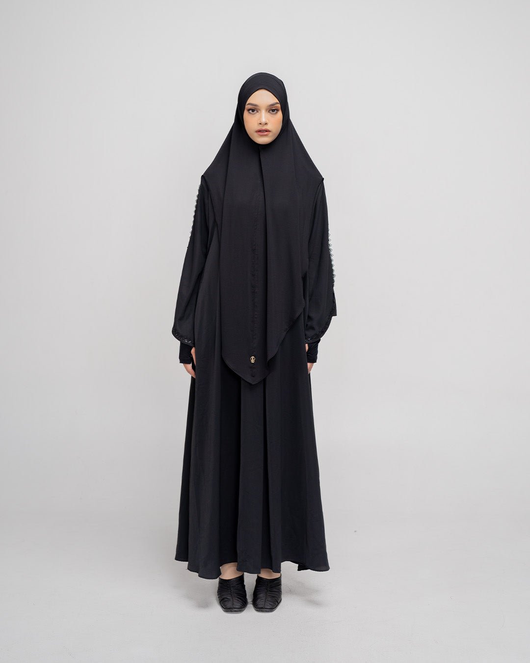 Aluna Abaya Black by TUBITA - TUBITA
