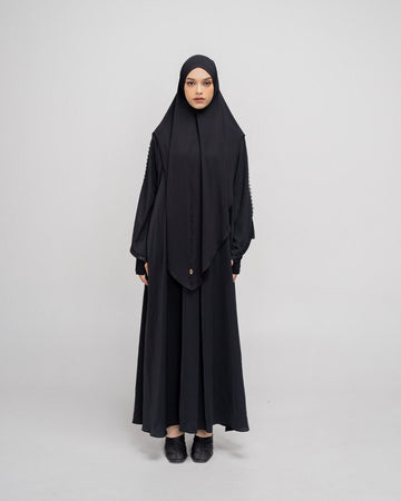 Aluna Abaya Black by TUBITA