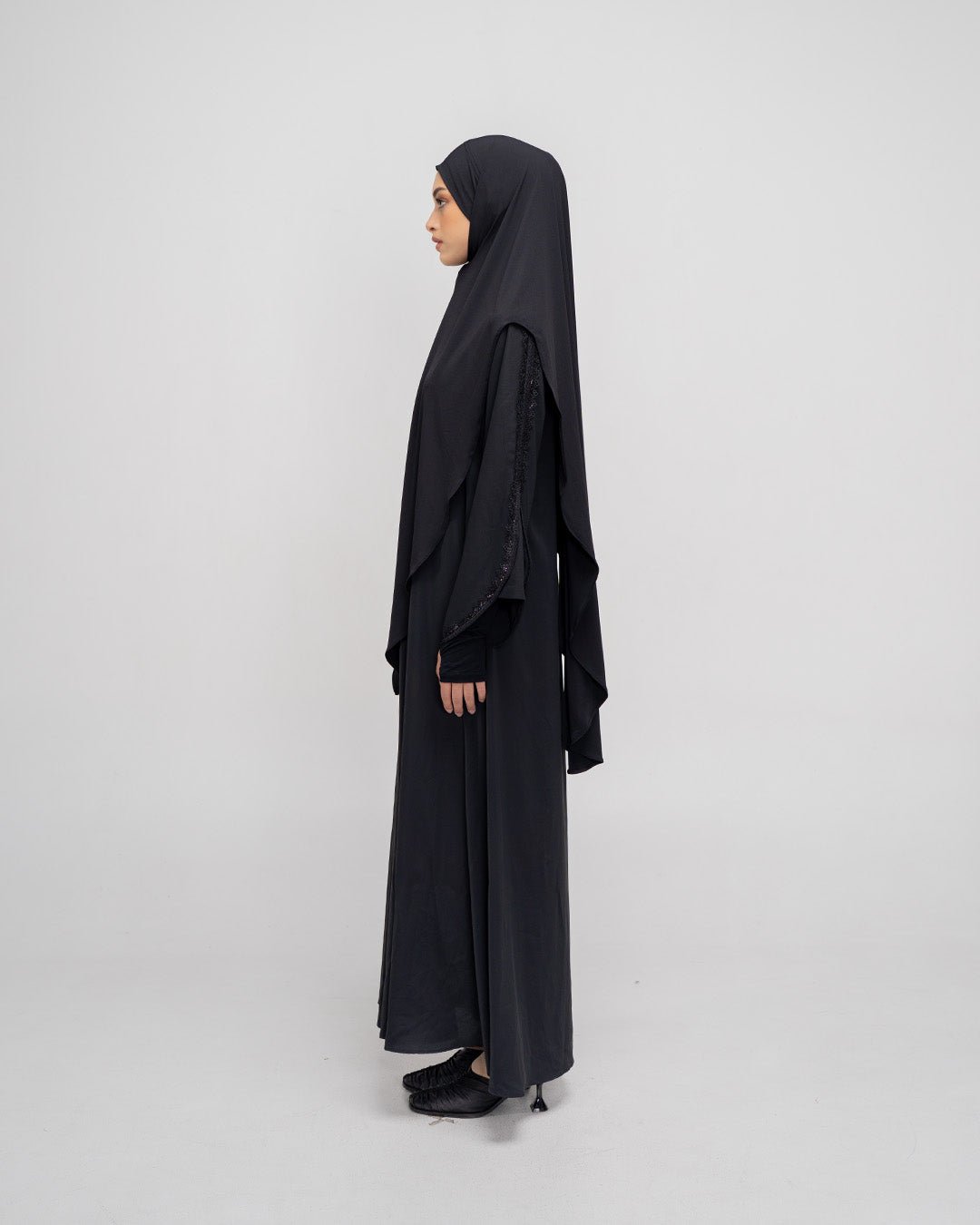 Aluna Abaya Black by TUBITA - TUBITA