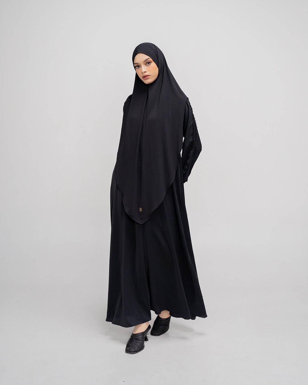 Aluna Abaya Black by TUBITA - TUBITA