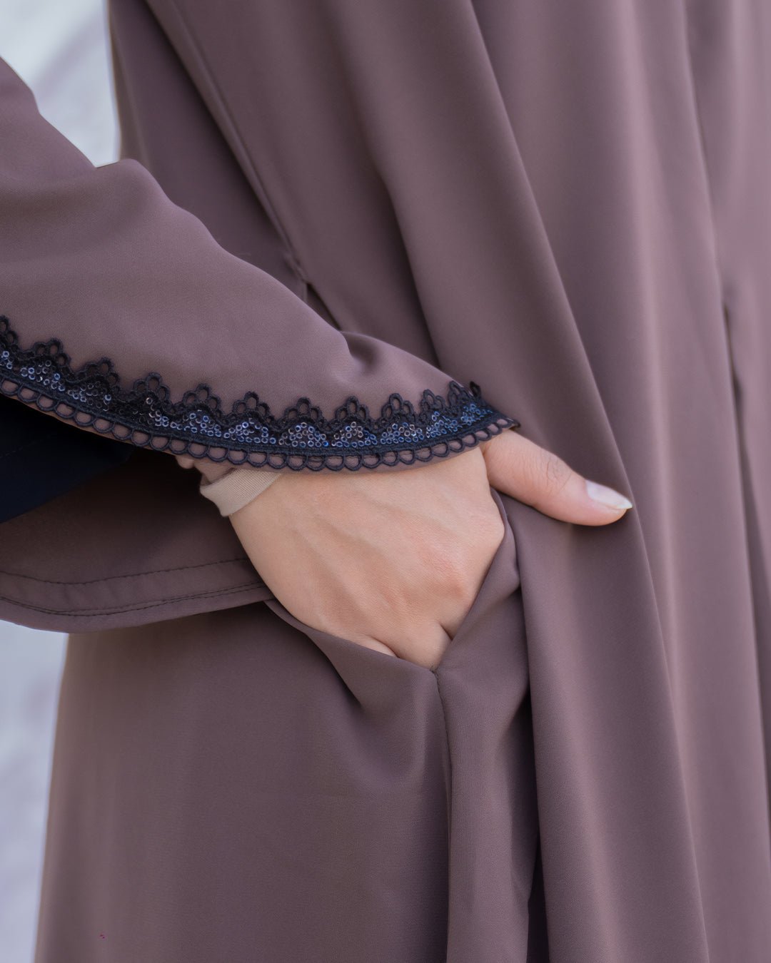 Aluna Abaya Mauve by TUBITA - TUBITA