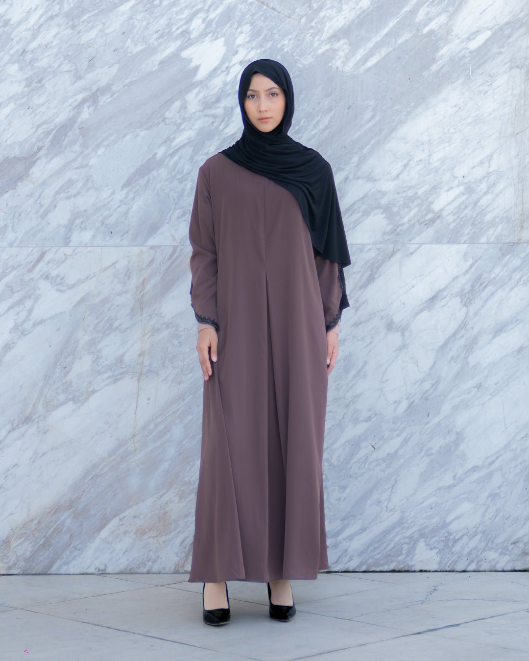 Aluna Abaya Mauve by TUBITA - TUBITA