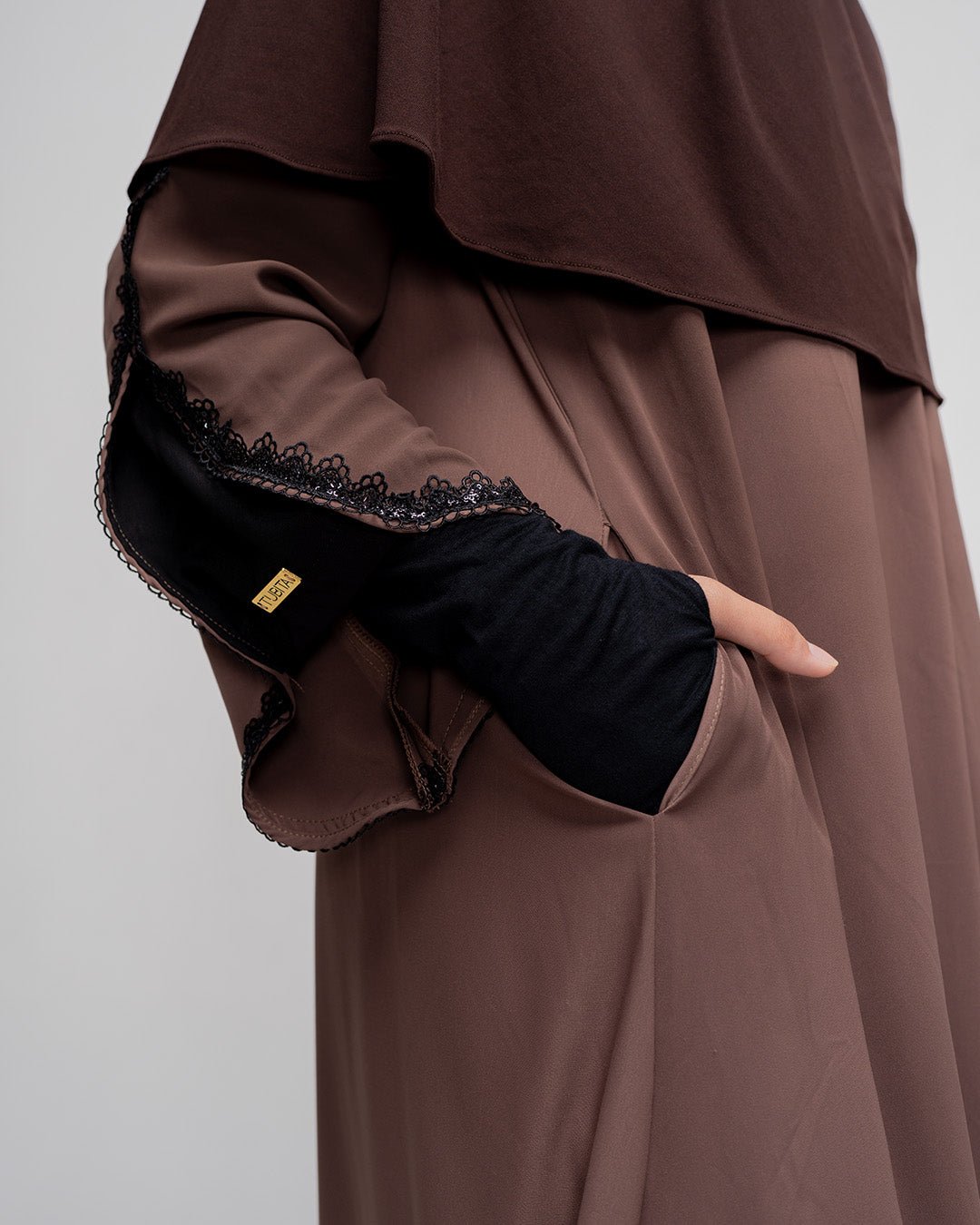 Aluna Abaya Mauve by TUBITA - TUBITA