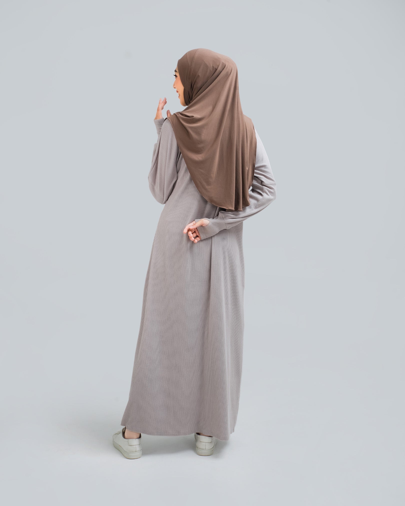 Aska Knit Dress Oats by Tubita - TUBITA