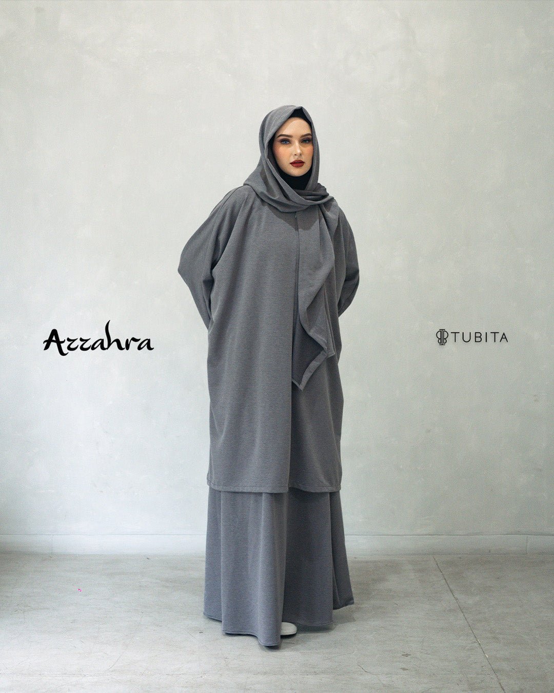 Azzahra SET Darkgrey by TUBITA - TUBITA