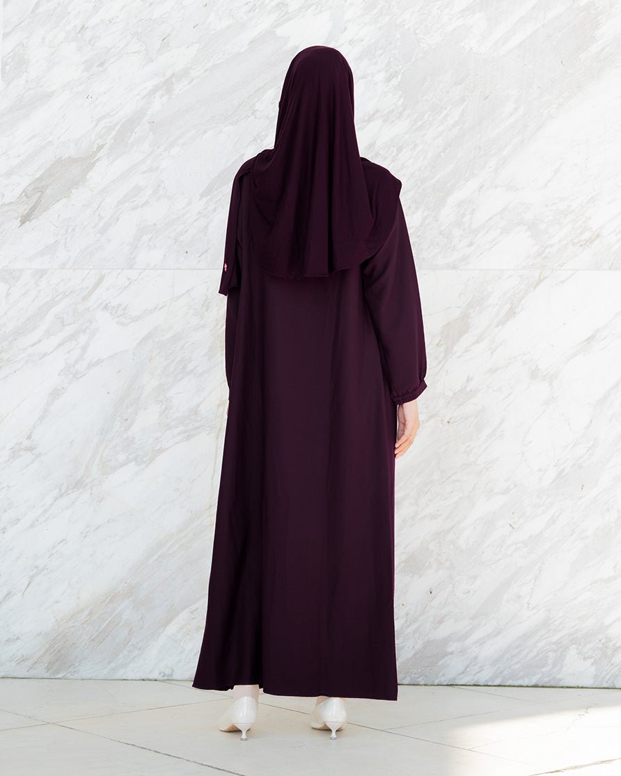 Camila Dress Burgundy by Tubita - TUBITA