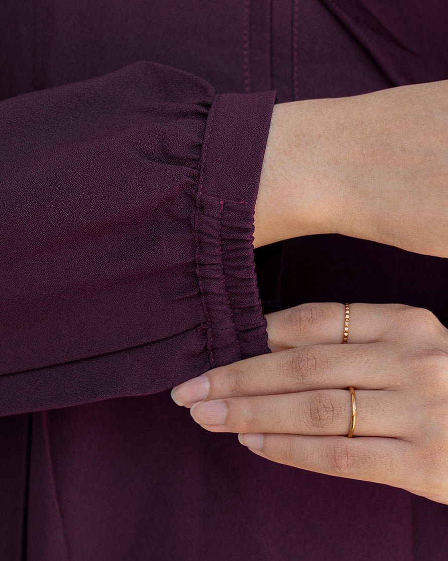 Camila Dress Burgundy by Tubita - TUBITA