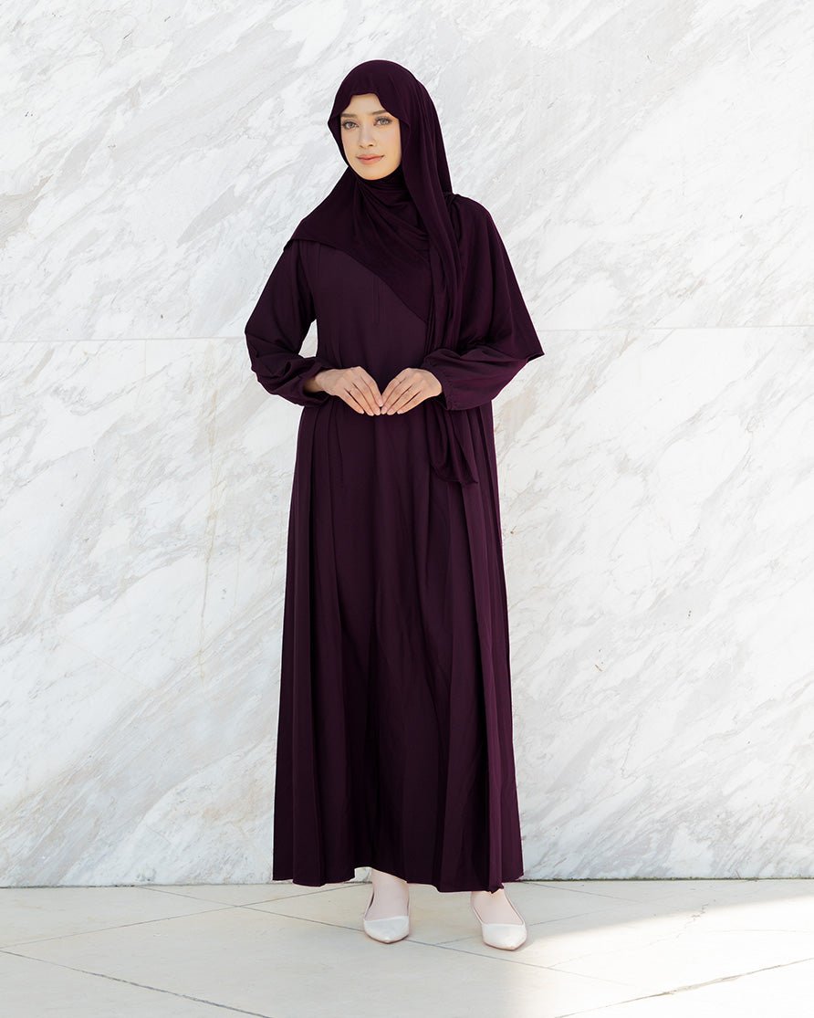 Camila Dress Burgundy by Tubita - TUBITA