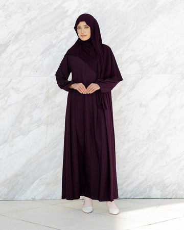 Camila Dress Burgundy by Tubita - TUBITA