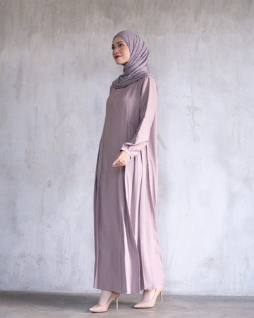 Camila Dress Deep Taupe by Tubita