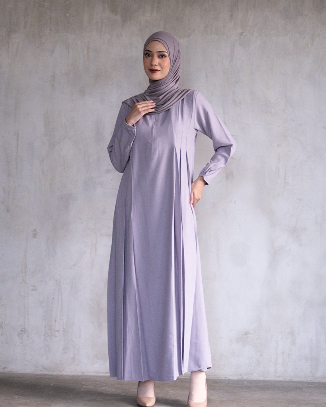 Camila Dress Silver Grey by Tubita - TUBITA