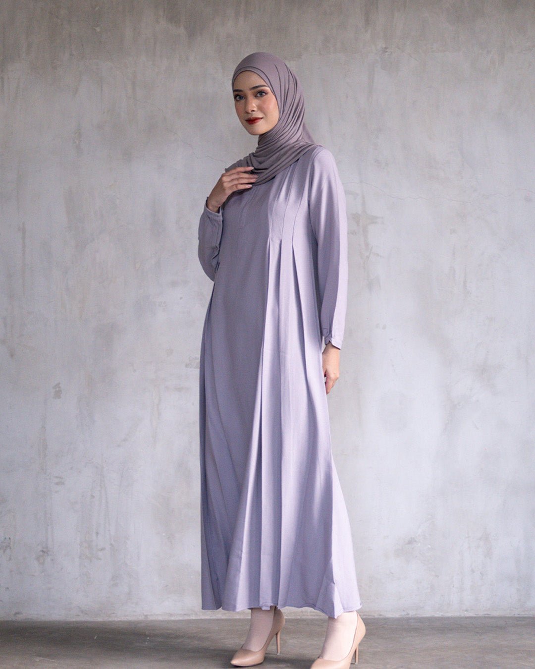 Camila Dress Silver Grey by Tubita - TUBITA