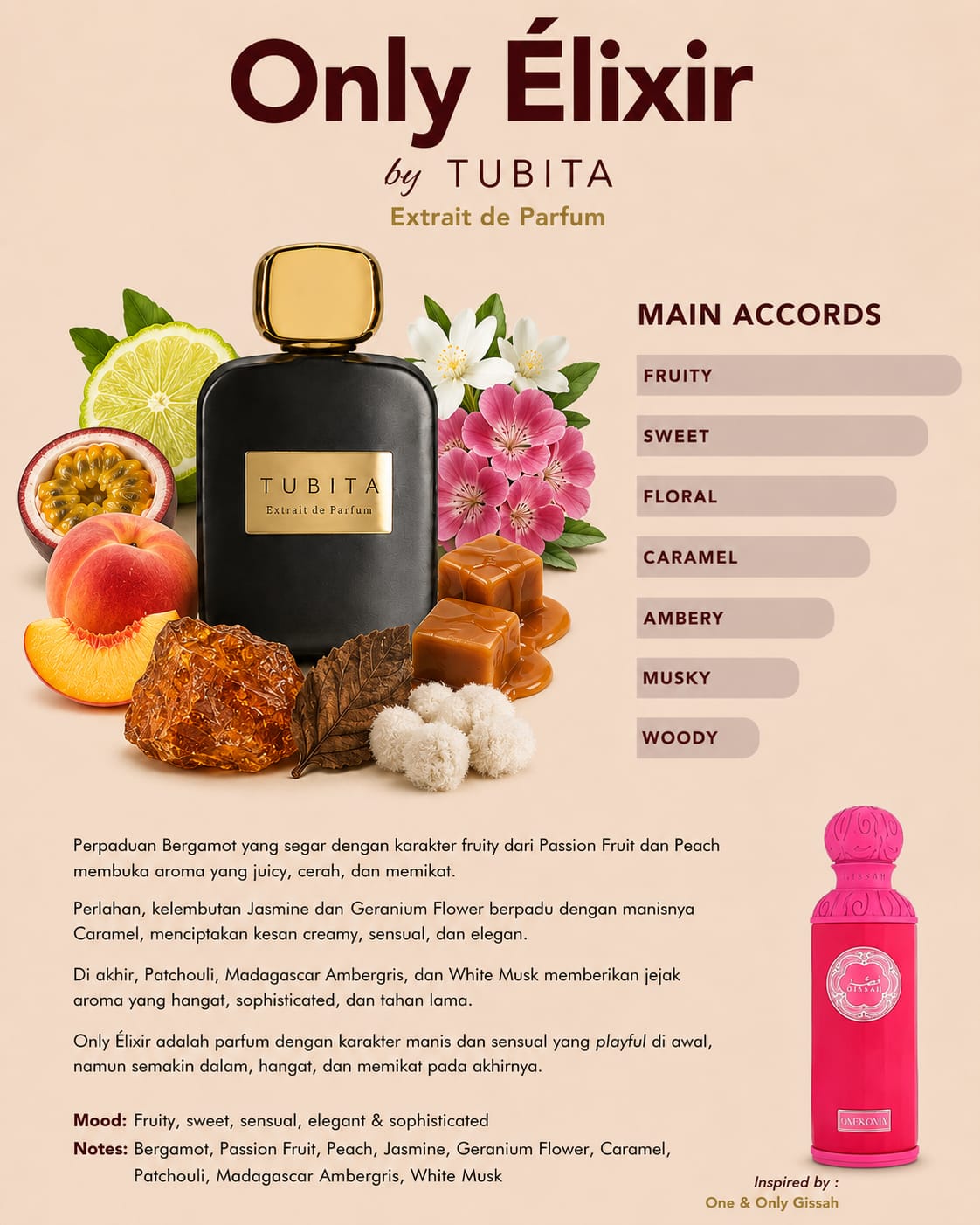 Extrait De Parfum by Tubita - TUBITA