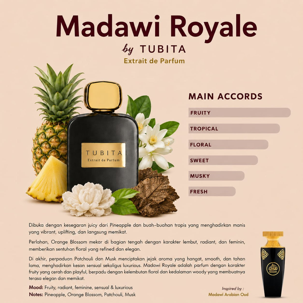 Extrait De Parfum by Tubita - TUBITA