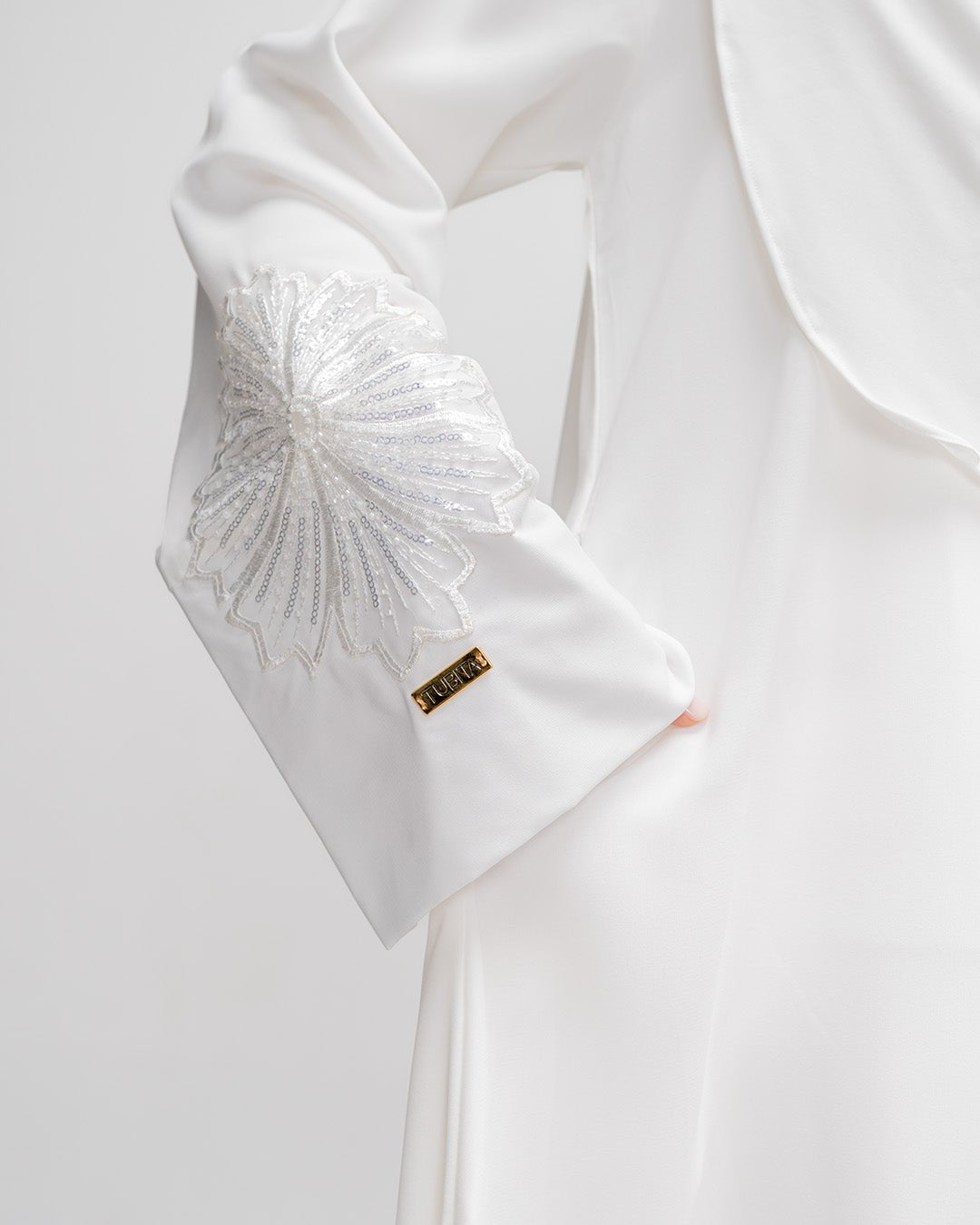 Faza Abaya Broken White by TUBITA - TUBITA