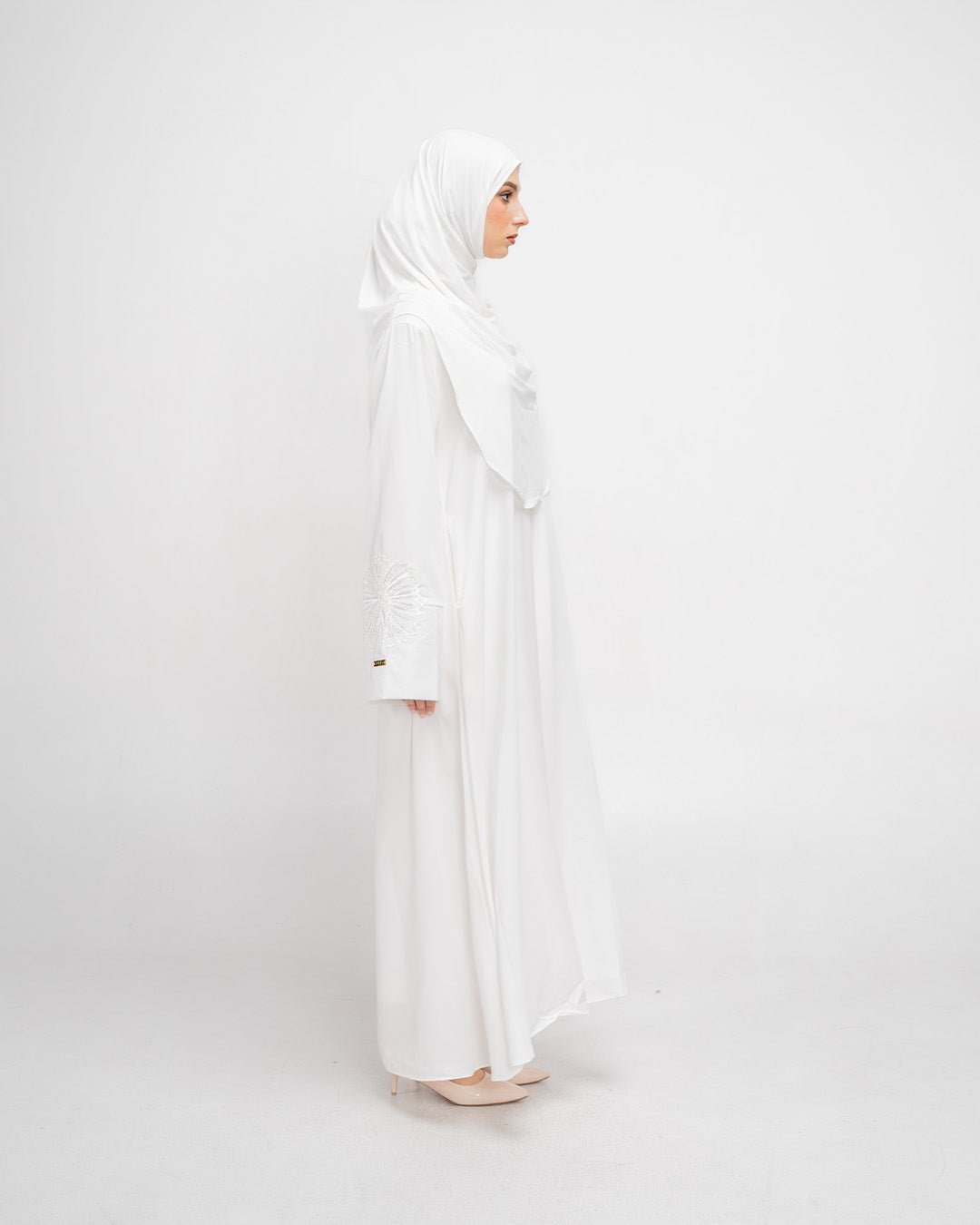 Faza Abaya Broken White by TUBITA - TUBITA