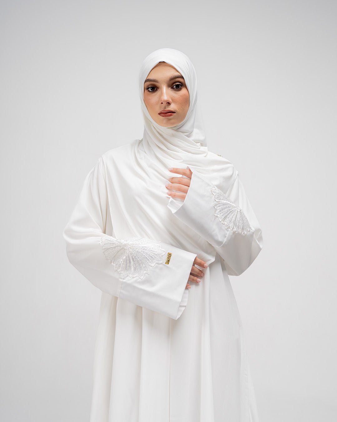 Faza Abaya Broken White by TUBITA - TUBITA