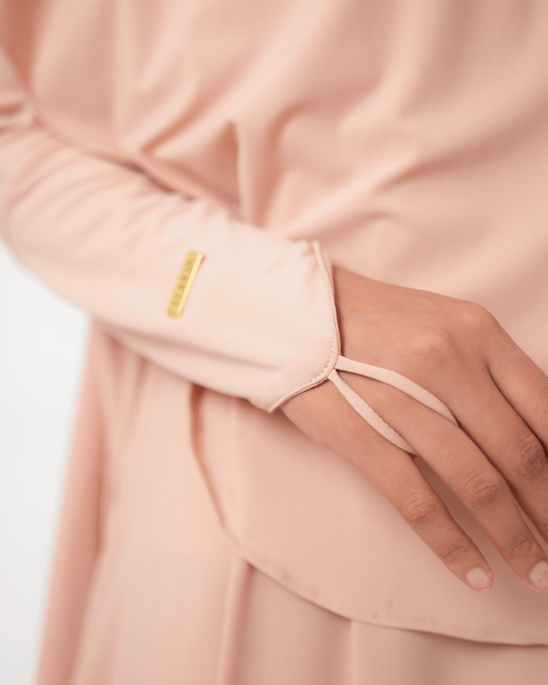 Hana Abaya Basic Dusty Pink by Tubita - TUBITA