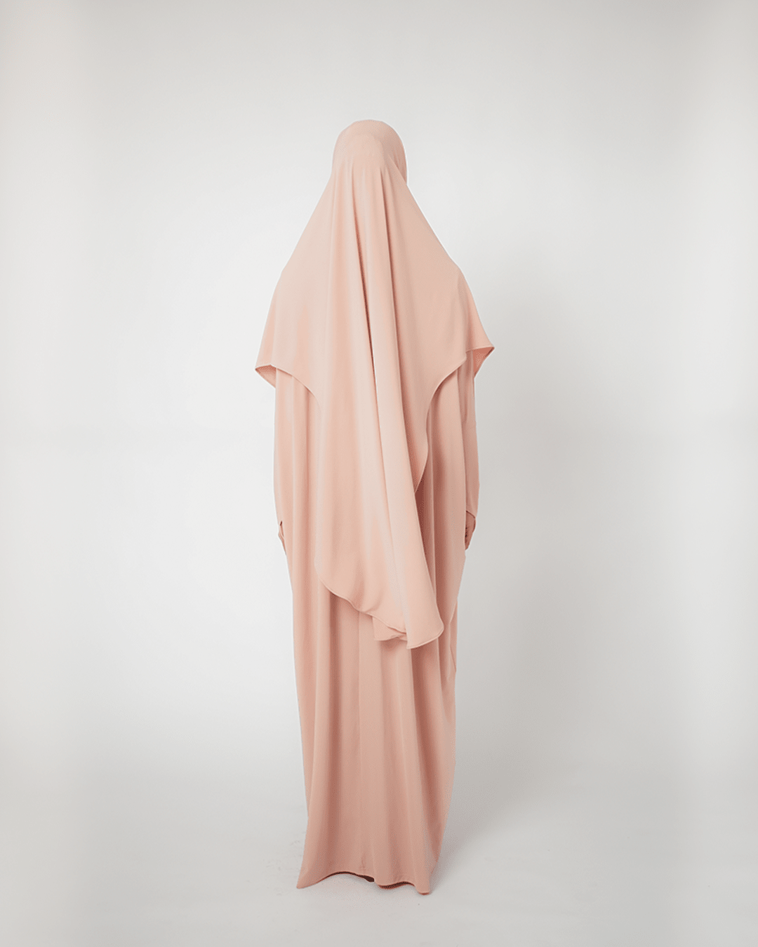 Hana Abaya Basic Dusty Pink by Tubita - TUBITA