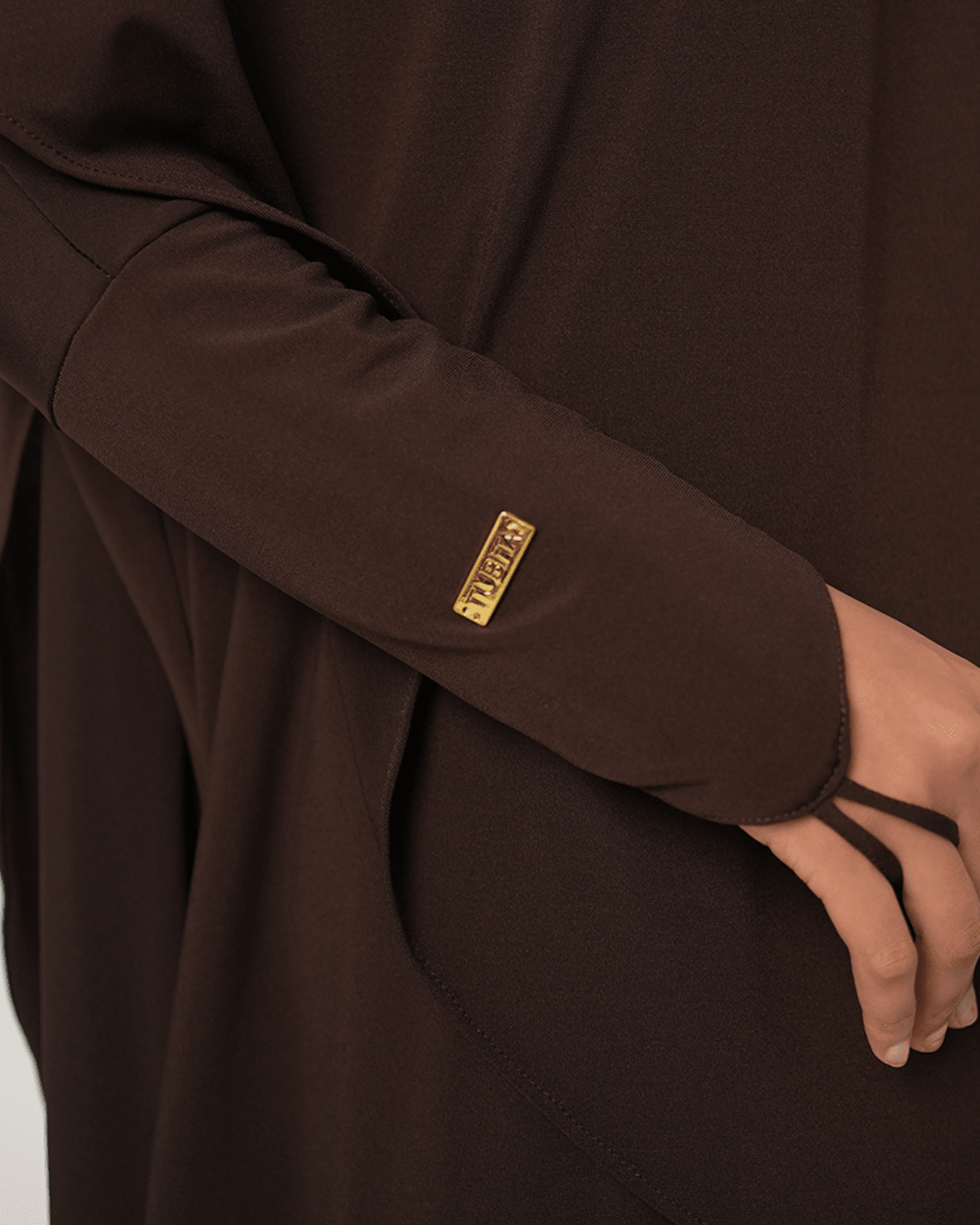 Hana Abaya Basic Espresso by Tubita - TUBITA