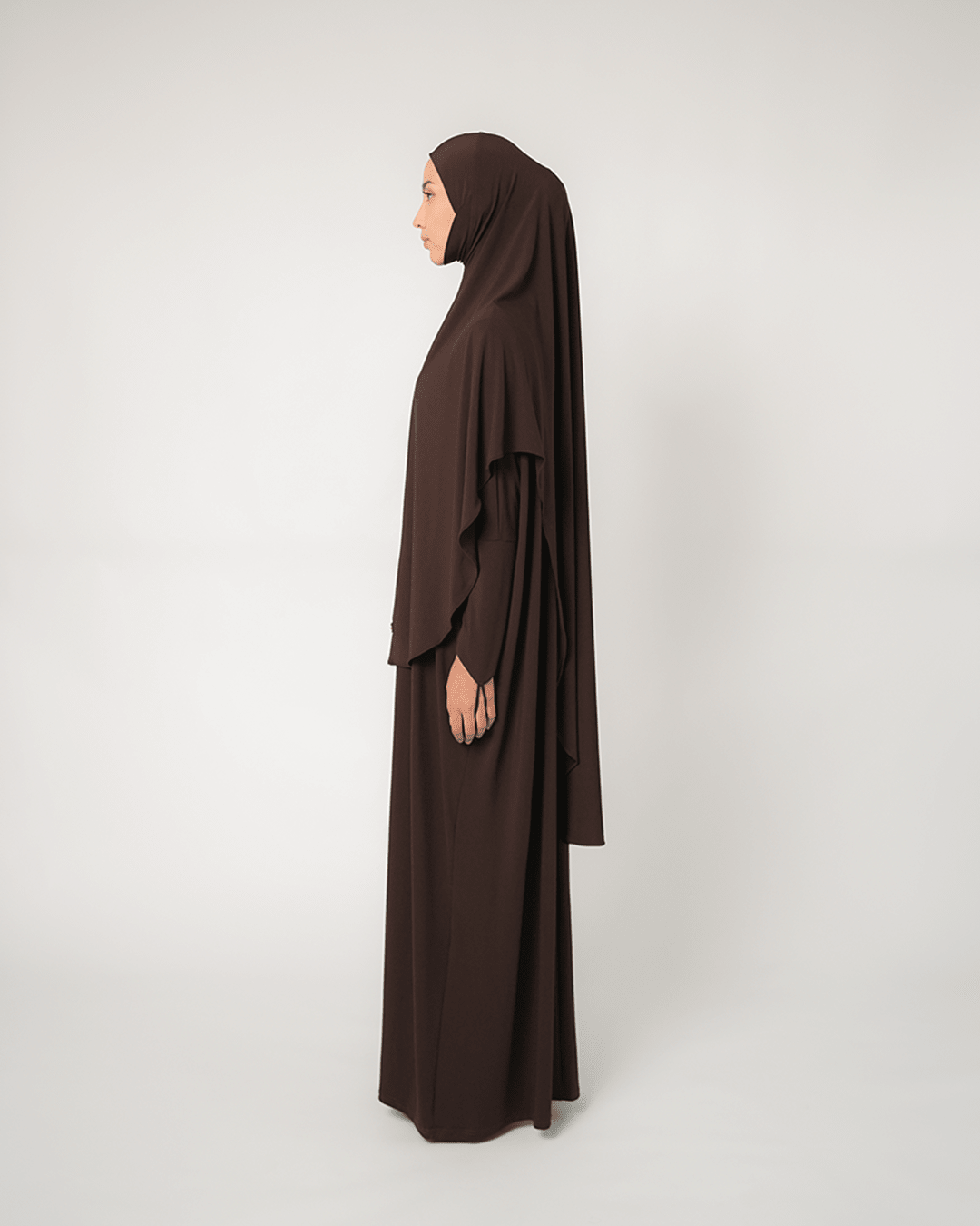 Hana Abaya Basic Espresso by Tubita - TUBITA