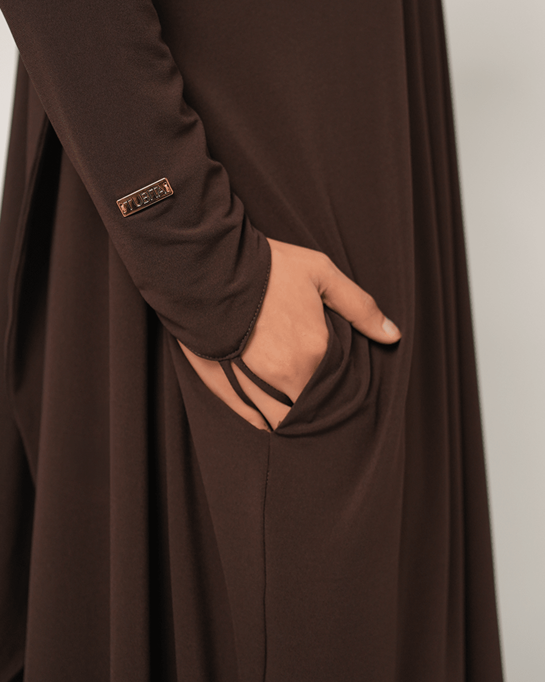Hana Abaya Basic Espresso by Tubita - TUBITA