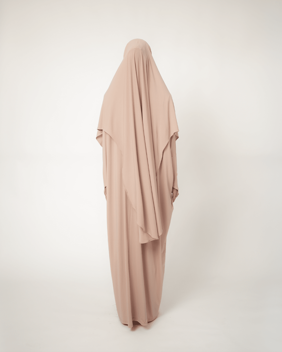 Hana Abaya Basic Nude Pink by Tubita - TUBITA