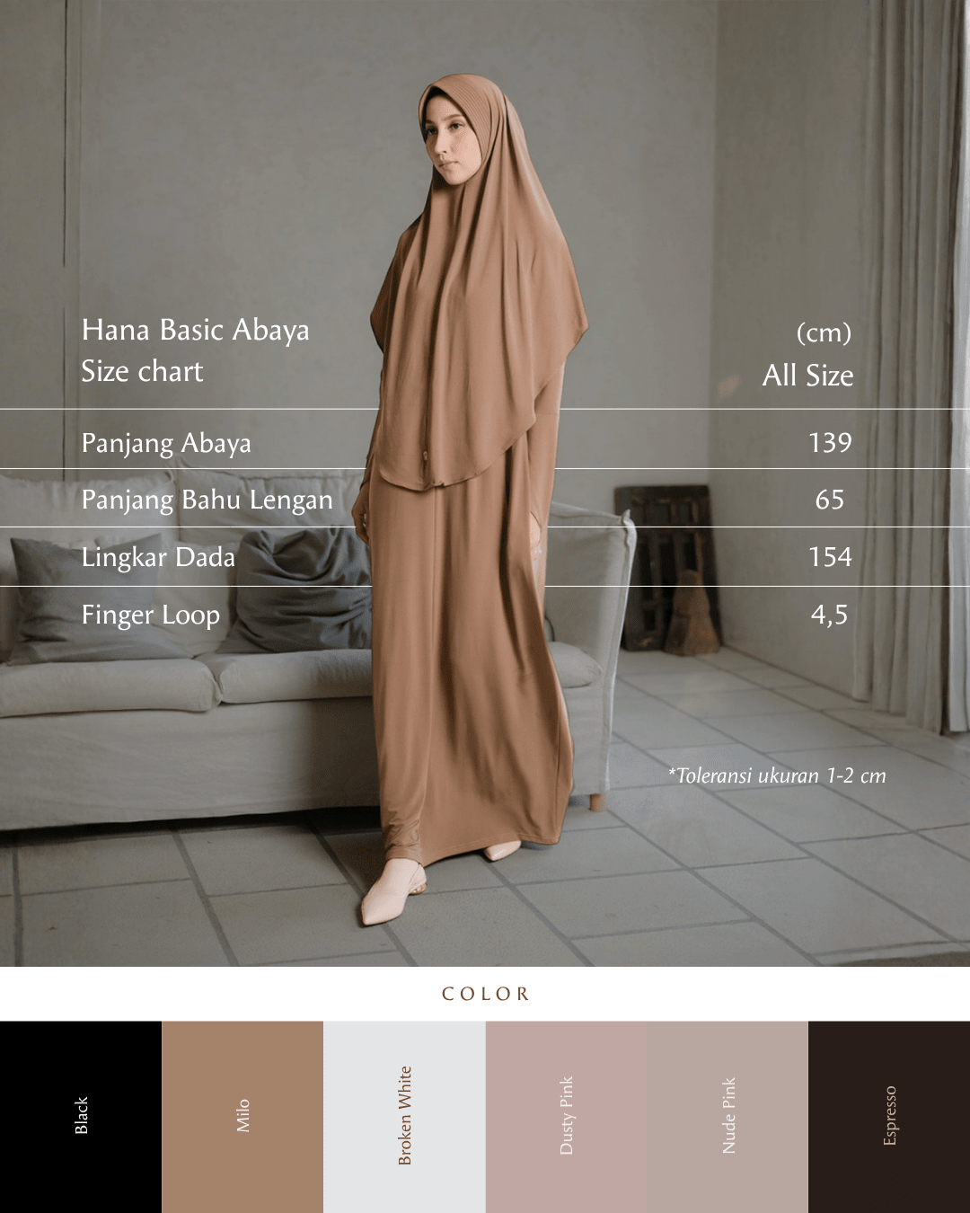 Hana Abaya Set Hijab by Tubita - TUBITA