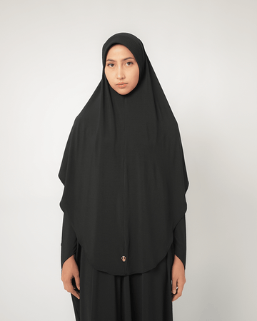 Hana Hijab Basic Pad Black by Tubita - TUBITA